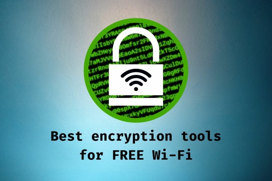 best encryption software for free Wi-Fi