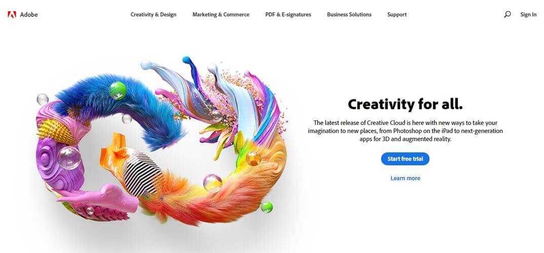 Adobe website - How to download and install Creative Cloud new pc
