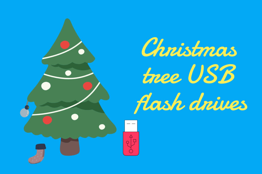 What are the best Christmas tree USB flash drives