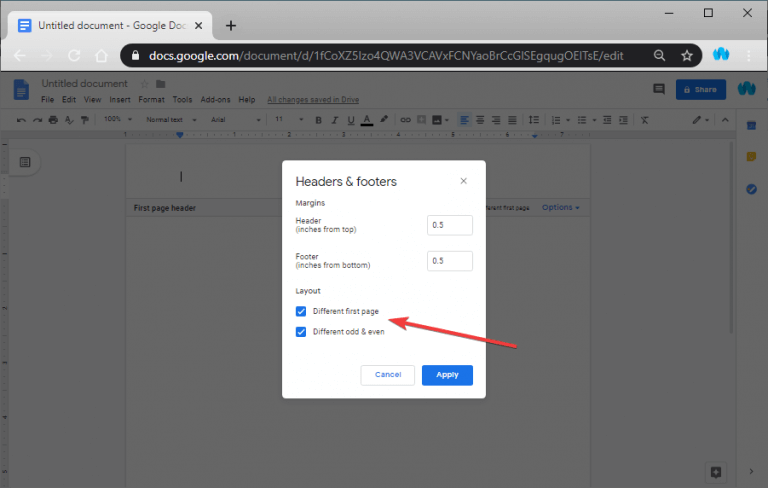 how to insert page breaks to make every page different