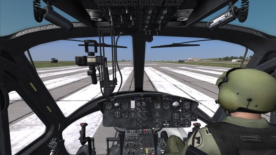 Digital Combat Simulator helicopter