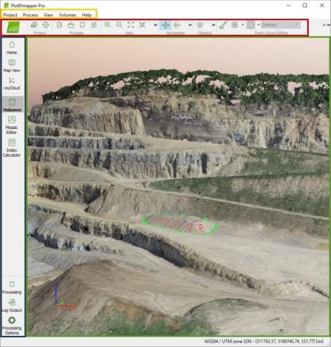Pix4Dmapper drone mapping software
