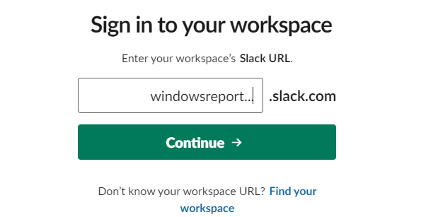 Slack will not update check Internet