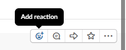 Add reaction button slack how to see who read, reacted and liked your messages