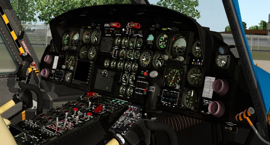 X-Plane 11 helicopter