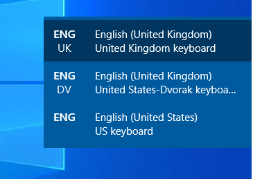 Keyboard input options how to remove keyboard layout on windows 10