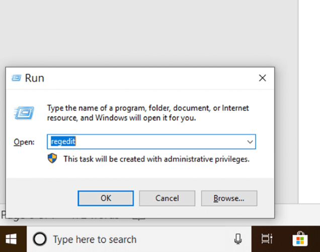 run regedit to disable adobe updater registry windows 10