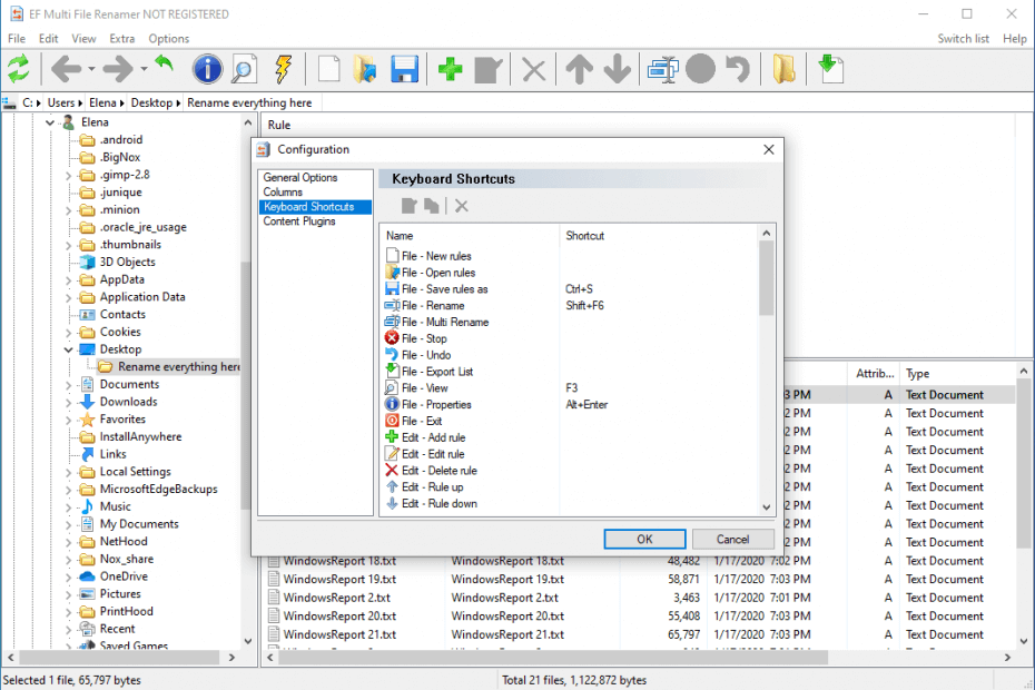 mass rename files based on folder name