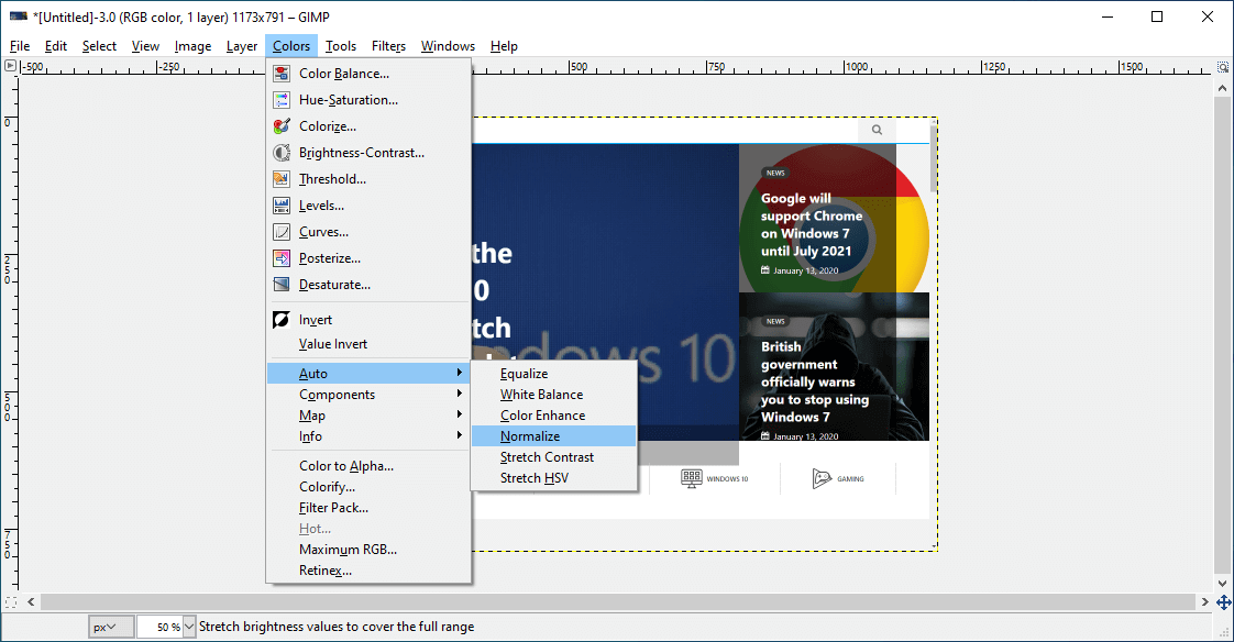 gimp download for windows 10