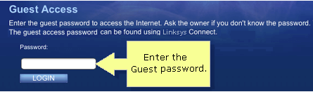 Guest password