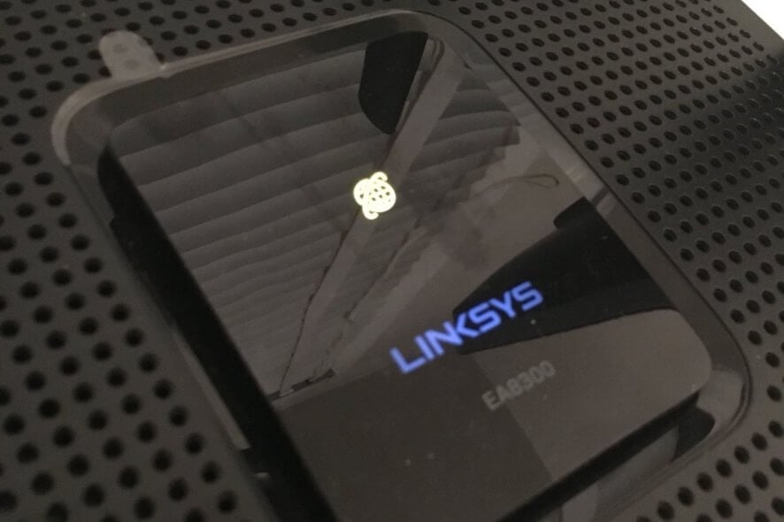 Linksys router resetting issues