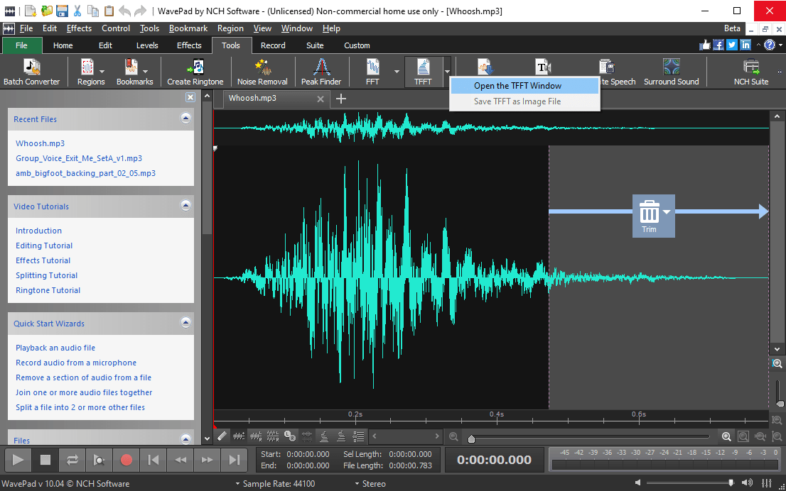 free for ios download NCH WavePad Audio Editor 17.66
