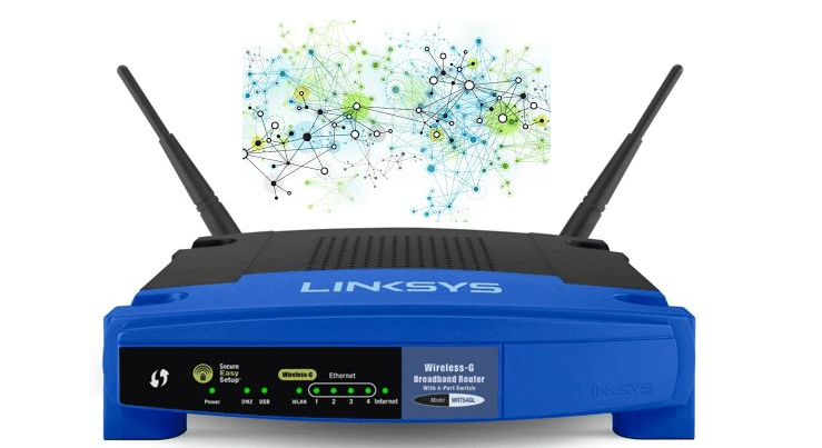 Network is enabled on Linksys router