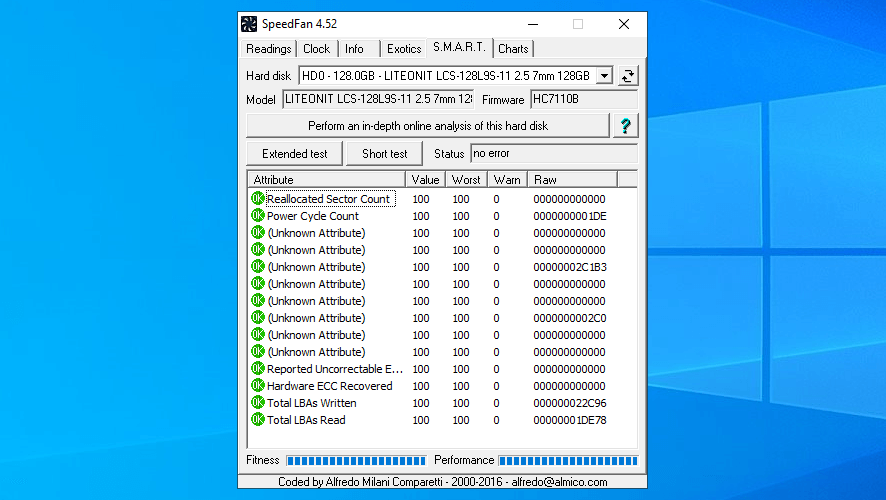 laptop fan speed