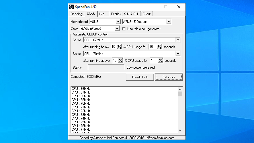 check fan speed windows 10