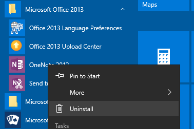  Start menu's Uninstall option excel file not attaching to email