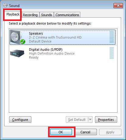 configure and test Surround Sound on Windows 10