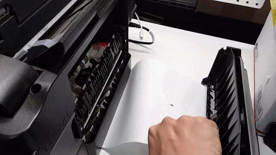 Epson printer duplexer printer error 0xe1/ 0xe3/ 0xe5/ 0xe8/0xe9