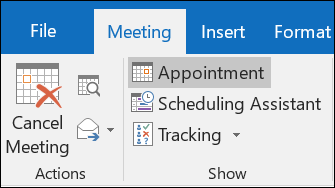 Cancel Meeting button outlook how to cancel meeting without notification