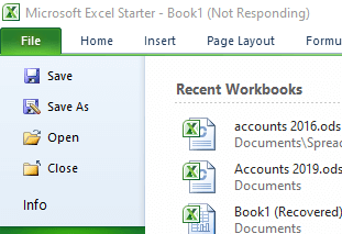 Save As option excel file could not be saved because of sharing violation