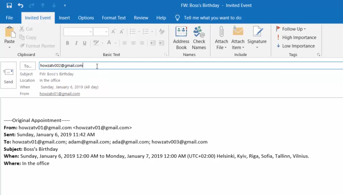 How to Forward a Meeting Invite in Outlook Simplified