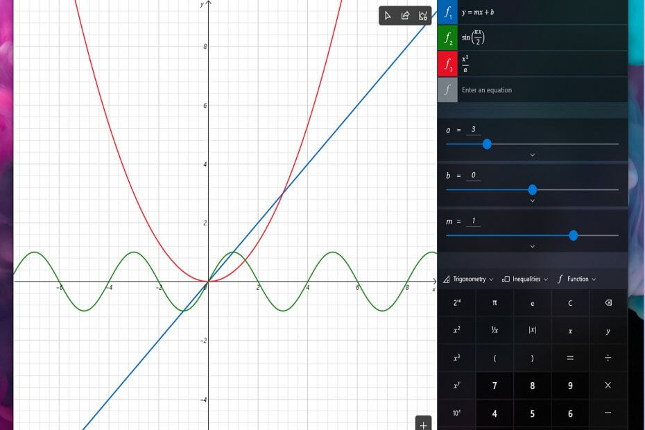 Windows 10 gets a new built-in graphing calculator this year