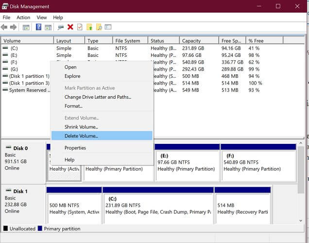 Windows cannot be installed to this hard disk space