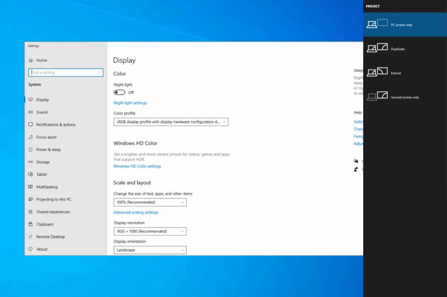 How to set up multiple monitors on Windows 10