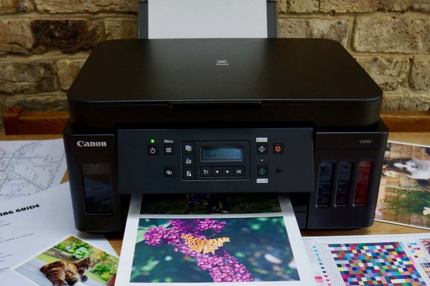 Printer error 5b00