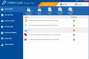 folder lock windows 7