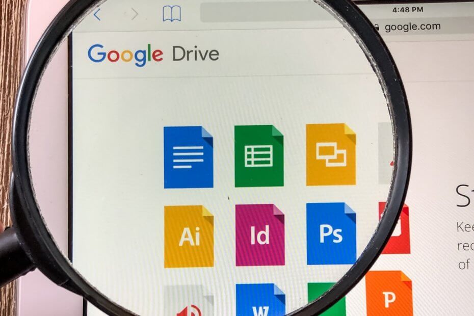 google drive app stuck uploading
