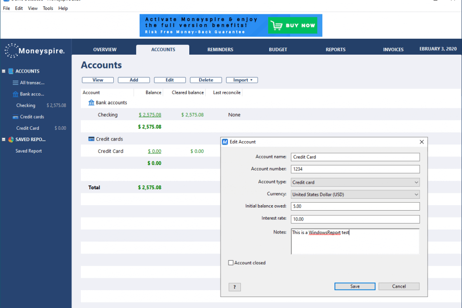 difference between moneyspire and quicken