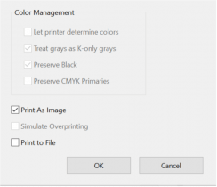 error in printing using photo reader windows 10