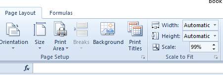 Scale box excel spreadsheet borders and gridlines not printing