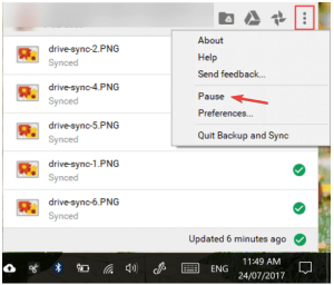 google drive not syncing .java files correctly