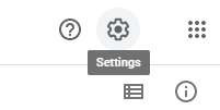 Settings button google drive offline not working