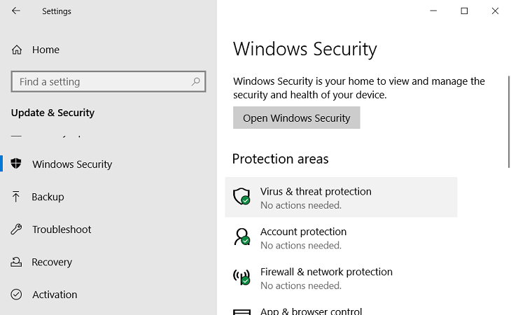 Windows Security tab Windows Application Error 0xc0000906