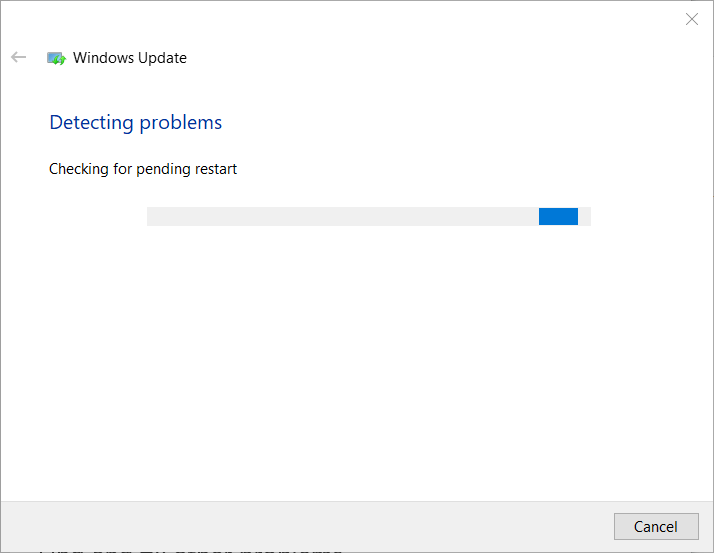 Windows Update troubleshooter Windows Update Error 0xc1900130