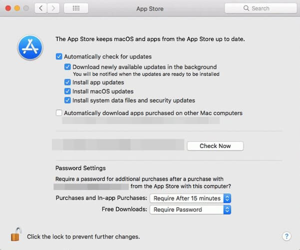 App store password settings macbook app store keeps asking for password