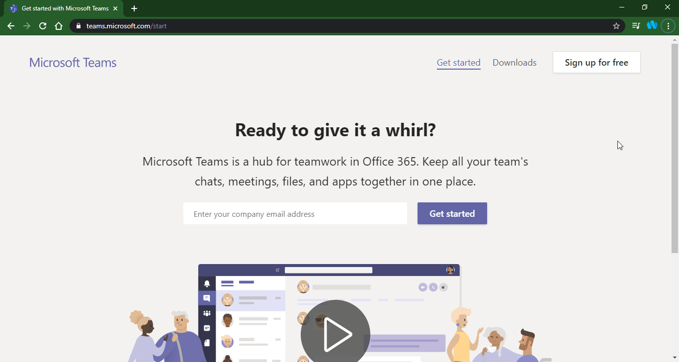 microsoft teams app login