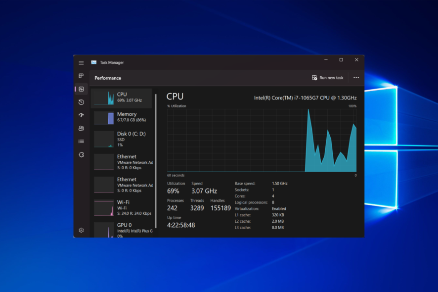 cpu-usage .NET runtime optimization service high CPU