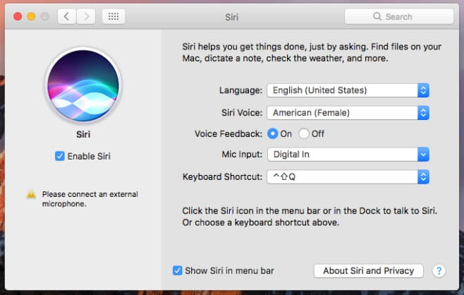 disable siri macbook siri keeps popping up