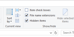 File name extensions check box excel file format does not match extension