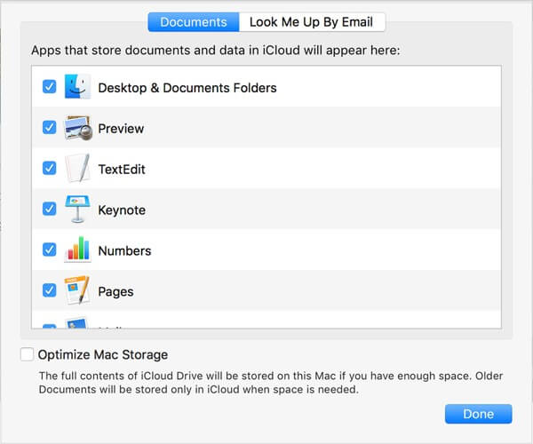 mac high cpu usage icloud options