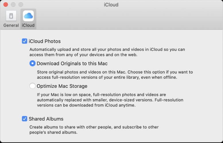 how to store photos on icloud not mac optimize mac storage