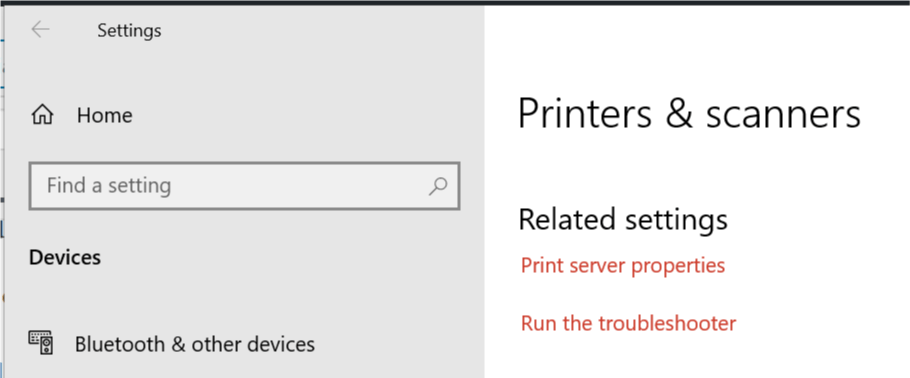 Memory allocation printer error