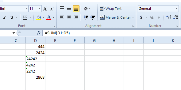 Cells with text format excel spreadsheet not adding up correctly