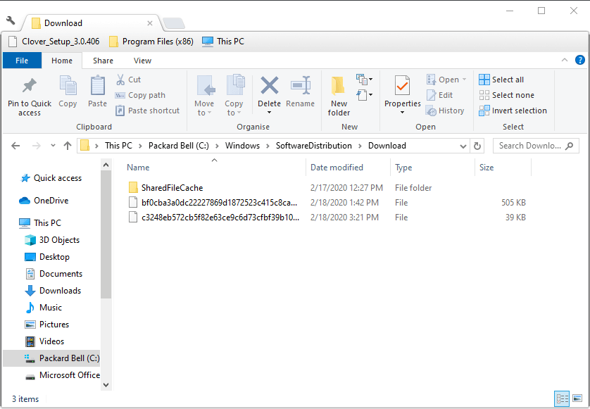 Download folder 0x800f0986 windows update error