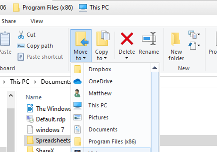 Move to button excel file could not be accessed when saving