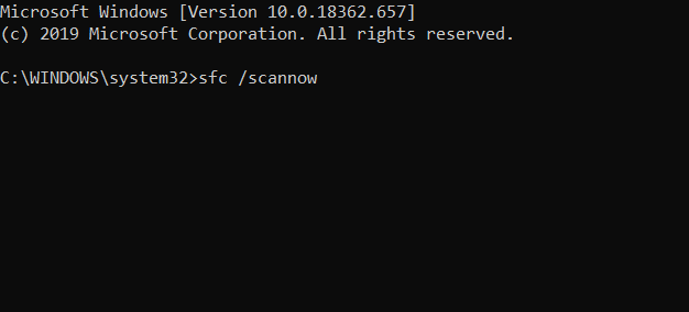 Sfc /scannow command Application Error 0xe0434352 on Windows